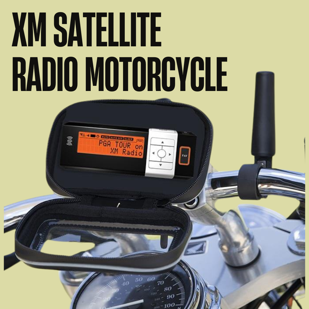 XM Satellite Radio Motorcycle